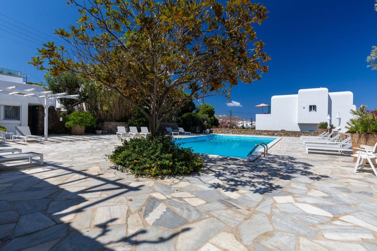 Callisti Mykonos Town With Pool View And Calypso Upper Floor With Sea View Esterno foto
