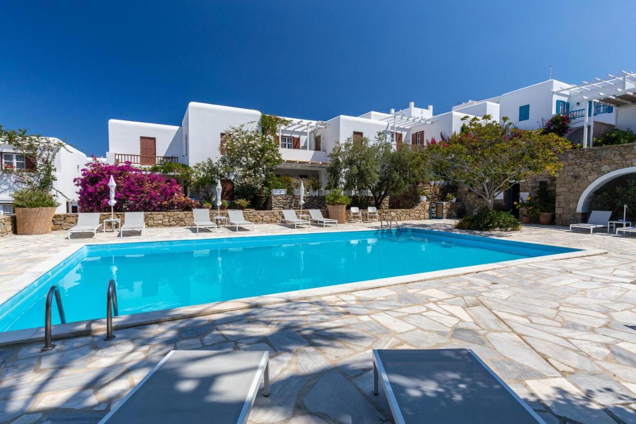 Callisti Mykonos Town With Pool View And Calypso Upper Floor With Sea View Esterno foto