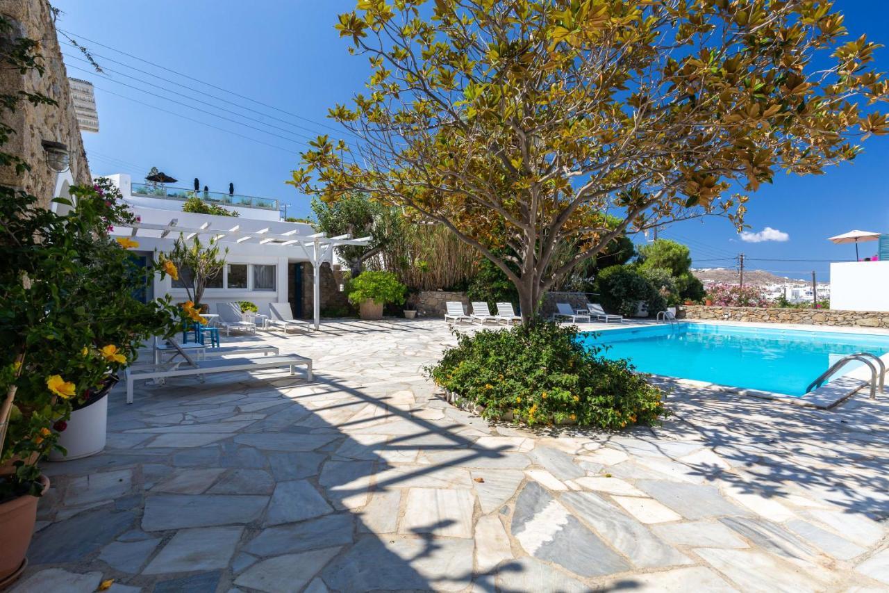 Callisti Mykonos Town With Pool View And Calypso Upper Floor With Sea View Esterno foto