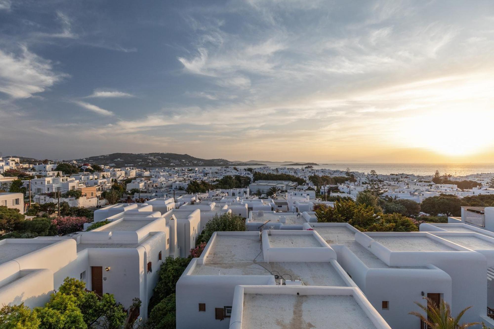 Callisti Mykonos Town With Pool View And Calypso Upper Floor With Sea View Esterno foto