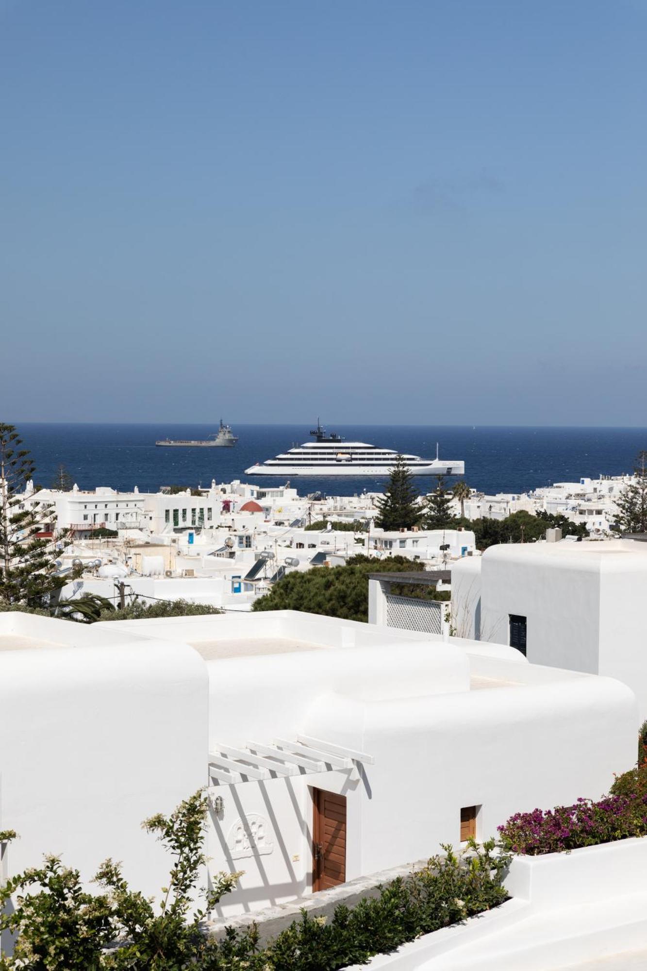 Callisti Mykonos Town With Pool View And Calypso Upper Floor With Sea View Esterno foto