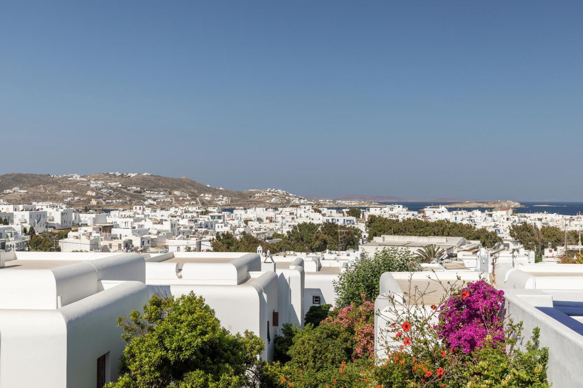 Callisti Mykonos Town With Pool View And Calypso Upper Floor With Sea View Esterno foto